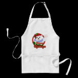 Merry Christmas Polar Bear aprons