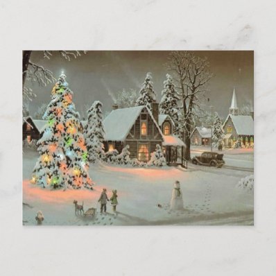 Merry Christmas Post Card