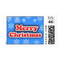 Merry Christmas Postage postage
