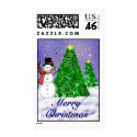 Merry Christmas postage
