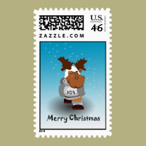 Merry Christmas postage