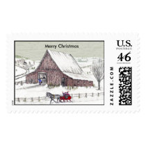 Merry Christmas Stamps