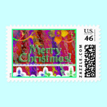 Merry Christmas Postage stamps