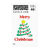 Merry Christmas stamp