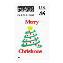 Merry Christmas postage