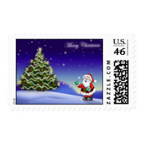 Merry Christmas Postage postage