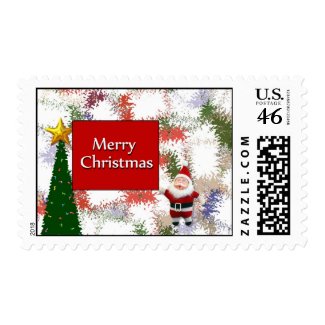 Merry Christmas stamp