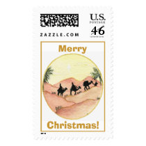 Merry, Christmas! postage