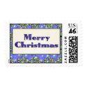 Merry Christmas postage