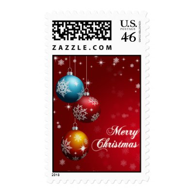 Merry Christmas Postage