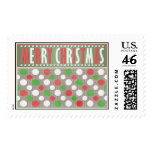 Merry Christmas postage