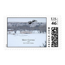 Merry Christmas postage by wksimages Merry Christmas postage