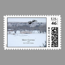 Merry Christmas postage by wksimages Merry Christmas postage