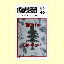 Merry Christmas Postage postage