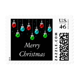 Merry christmas stamp