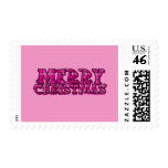 Merry Christmas Postage Stamp