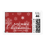 Merry Christmas Postage Stamps