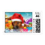 Merry Christmas Postage Stamps