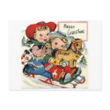Merry Christmas postcards