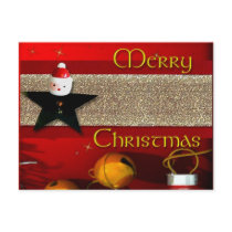 Merry Christmas Postcard