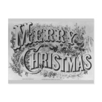 Merry Christmas Postcard
