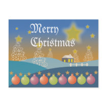 Merry Christmas Postcard