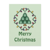 Merry Christmas Postcard by ingasi Merry Christmas Postcard