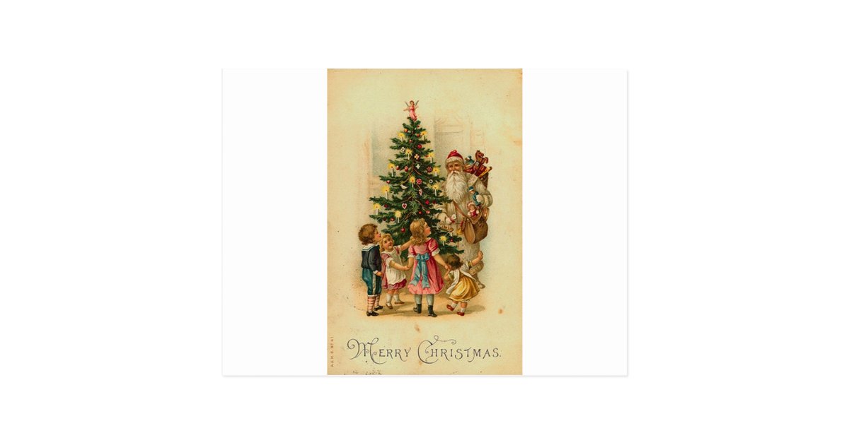 Merry Christmas Postcard | Zazzle