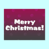 Merry Christmas Postcards postcards