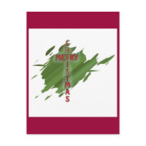 Merry CHRISTmas Postcards