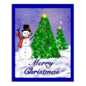 Merry Christmas Poster posters