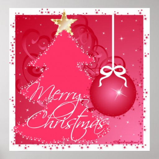 Merry Christmas ~ Poster | Zazzle