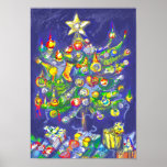 Merry christmas poster