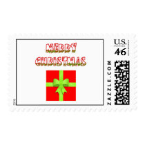 Merry Christmas Present stamps