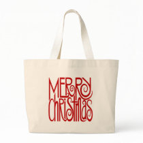 Merry Christmas Red Bag