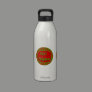 Merry Christmas red green pattern Drinking Bottle