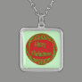Merry Christmas red green pattern Jewelry