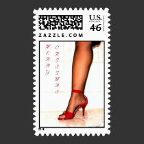 Merry Christmas - Red High Heels stamps