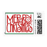 Merry Christmas Red Stamp