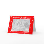 MERRY CHRISTMAS! RedCustomizable My Dog Votes Card