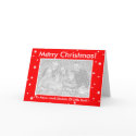 MERRY CHRISTMAS! RedCustomizable My Dog Votes Card by MyDogVotes MERRY CHRISTMAS! RedCustomizable My Dog Votes Card