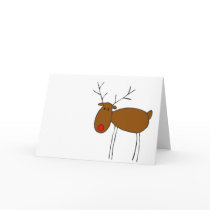 Merry Christmas Reindeer cards