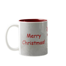 Merry Christmas Reindeer mug