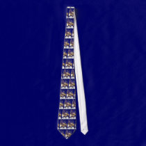 Merry Christmas Reindeer Tie