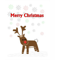 Merry Christmas Rudolph Shirt