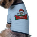Merry Christmas Santa Claus pet clothing by IndiaL Merry Christmas Santa Claus pet clothing