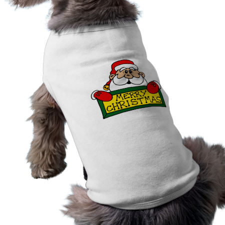 Merry Christmas Santa Claus Dog Shirt Merry Christmas Santa Claus Dog Shirt