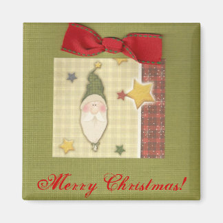 Merry Christmas Santa magnet