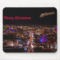 Merry Christmas Santa & Reindeers Las Vegas Mousep mousepads by vegasdusoleil Merry Christmas Santa & Reindeers Las Vegas Mousep mousepads