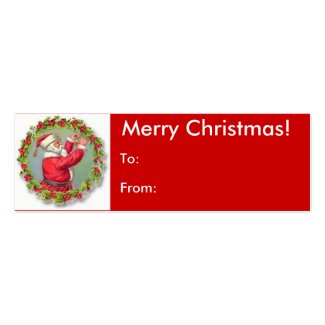 Merry Christmas Santa Tag profilecard